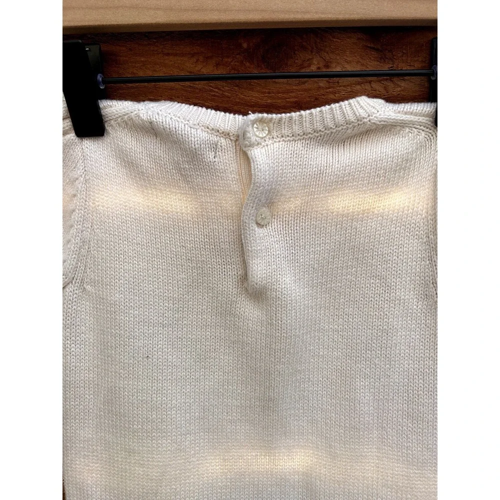 Baby Gap precious‎ creamy white sweater and tutu baby dress.  Sz 6-12 mos